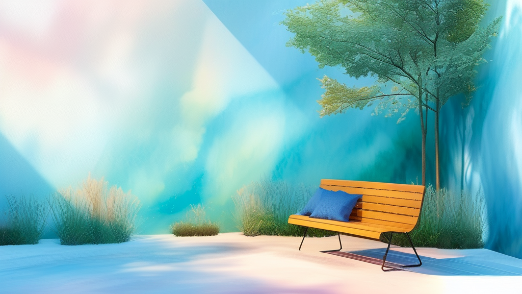 포트폴리오 전략과 종목 구성의 차이점 (watercolor 스타일)