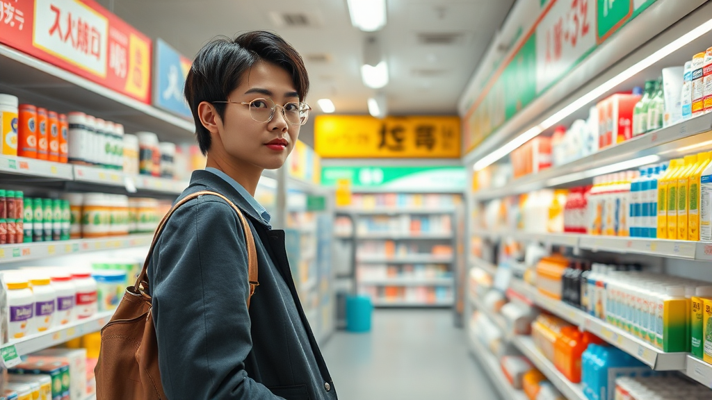 면세 받는 방법 (realistic 스타일)