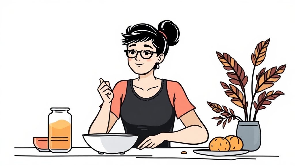 나에게 맞는 간헐적 단식 방법 찾기 (illustration 스타일)