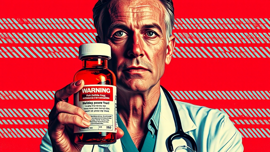 약물 상호작용 주의점 (popart 스타일)