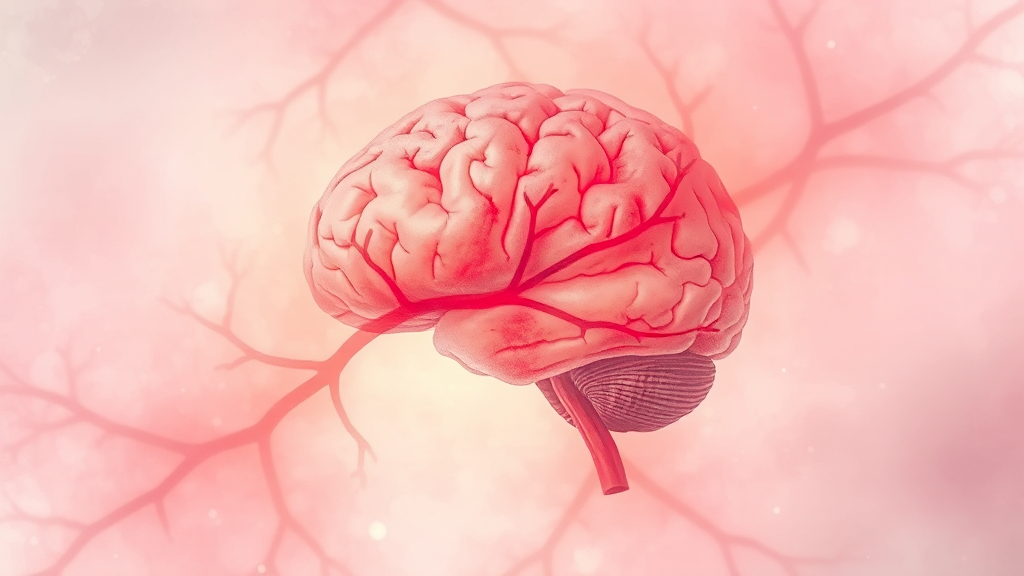 모야모야병의 주요 증상 (watercolor 스타일)