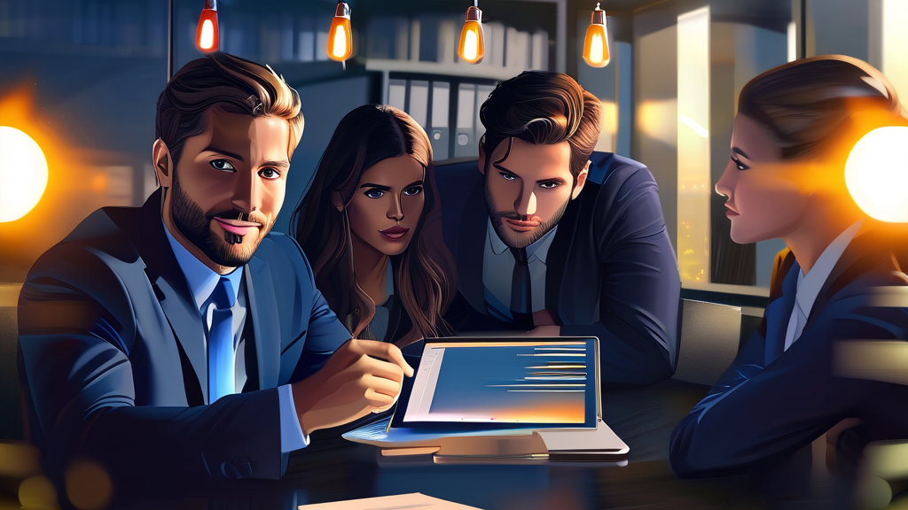 드라마 관전 포인트 (realistic 스타일)