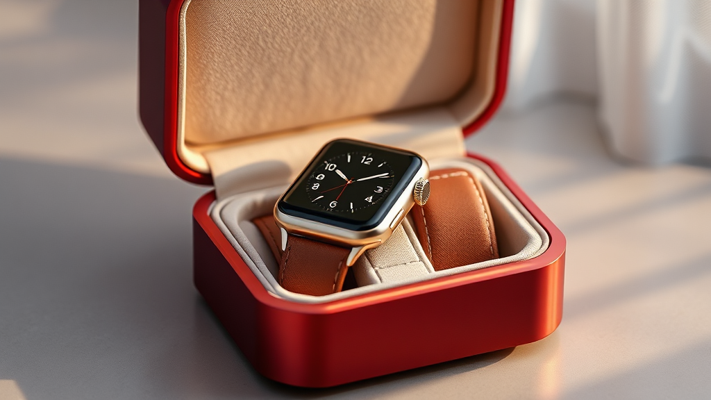 보석함처럼 빛나는 스트랩 보관함의 매력 (realistic 스타일)