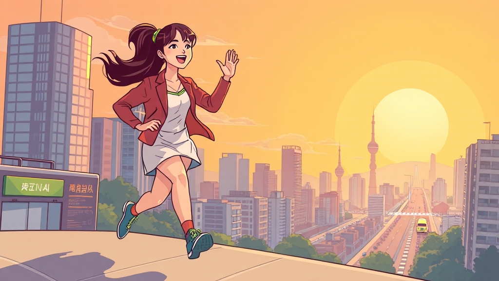 시장 반응과 앞으로의 전망 (cartoon 스타일)