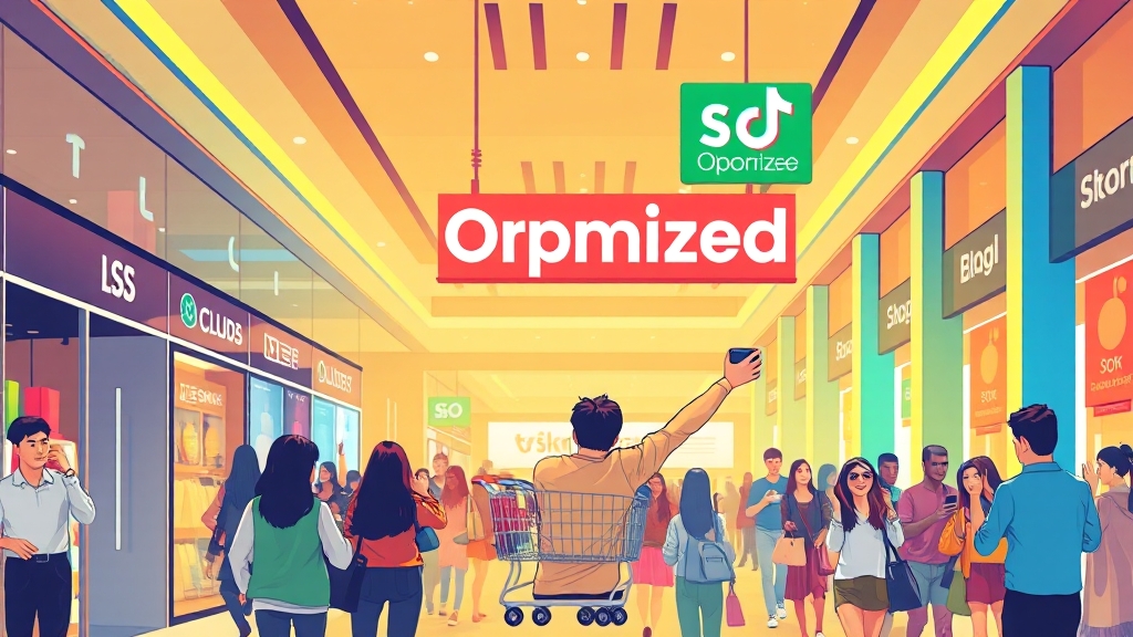 Shopify 마케팅 전략 (illustration 스타일)