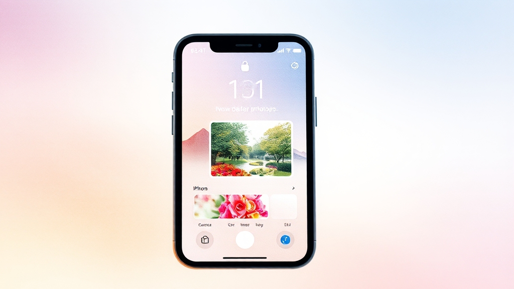 iOS 18.6 성능 및 편의성 개선 (watercolor 스타일)
