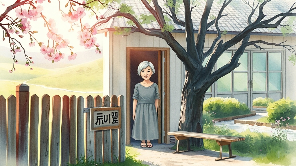 농촌 빈집은행 활용 사례 및 꿀팁 (watercolor 스타일)
