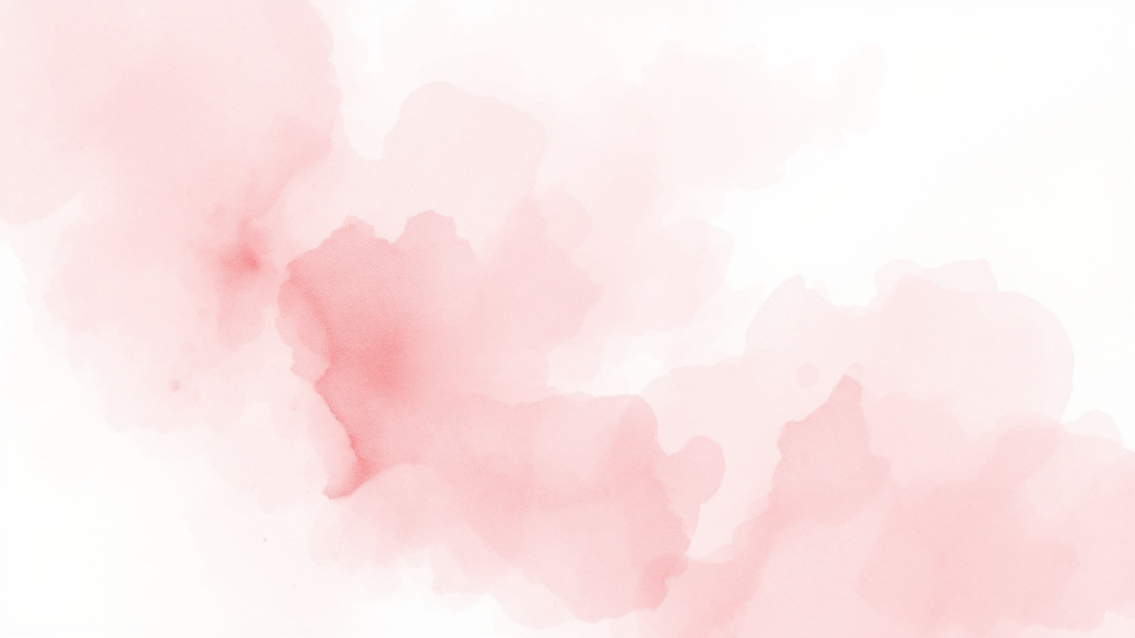 복잡한 회의 메모들이 노션 AI를 통해 일목요연한 표와 리스트로 재구성되는 과정을 표현한 수채화 스타일 이미지