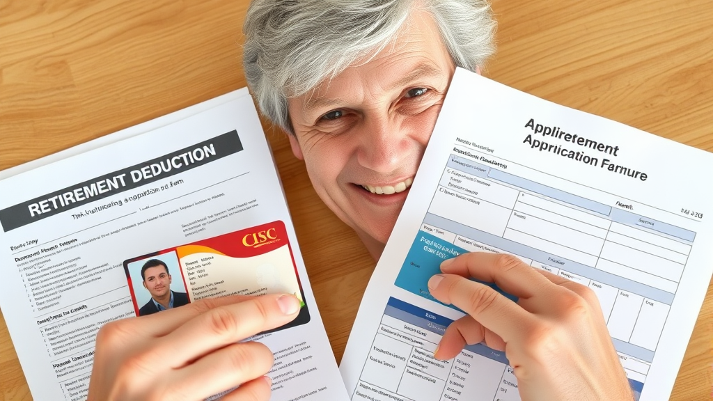 신청 시 필요 서류 (realistic 스타일)