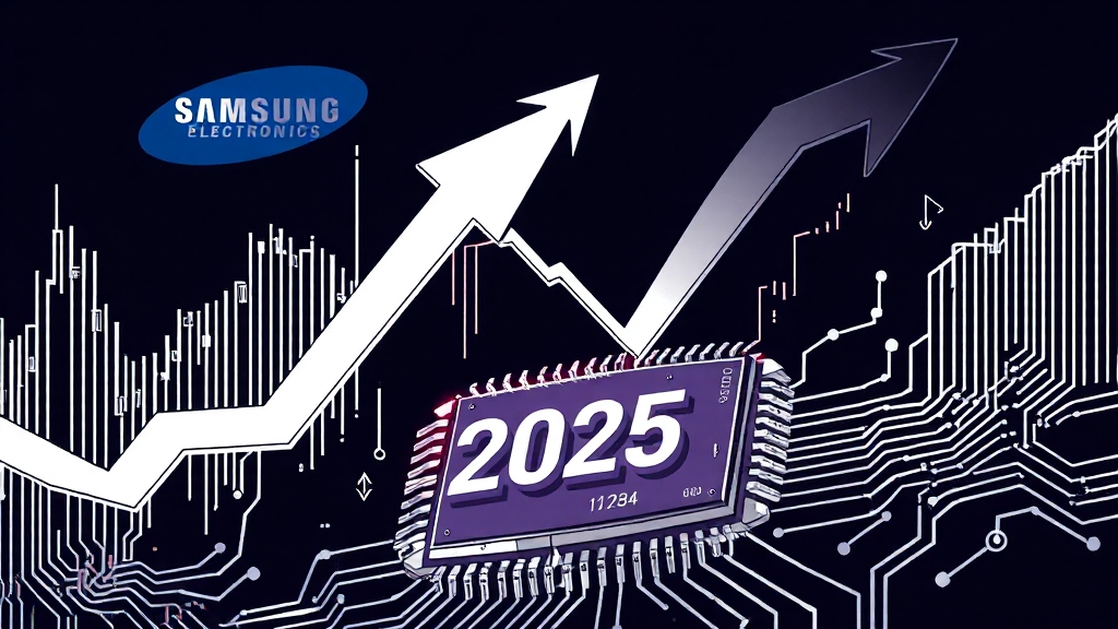 삼성전자 주가 상승/하락 이유 (illustration 스타일)