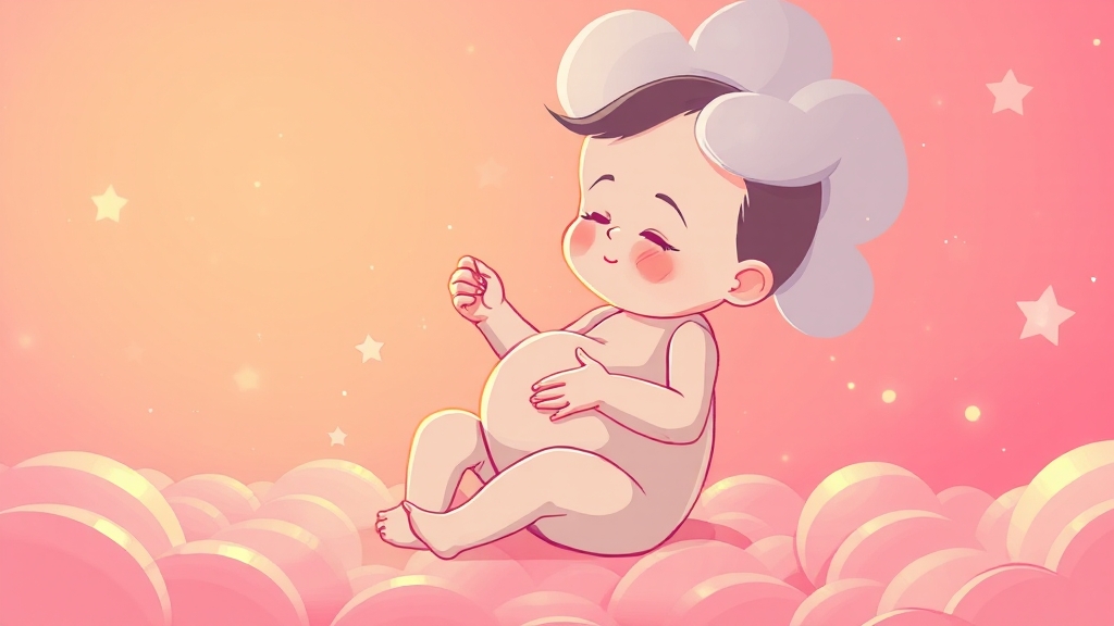 임신 꿈 해몽 시 고려 사항 (cartoon 스타일)