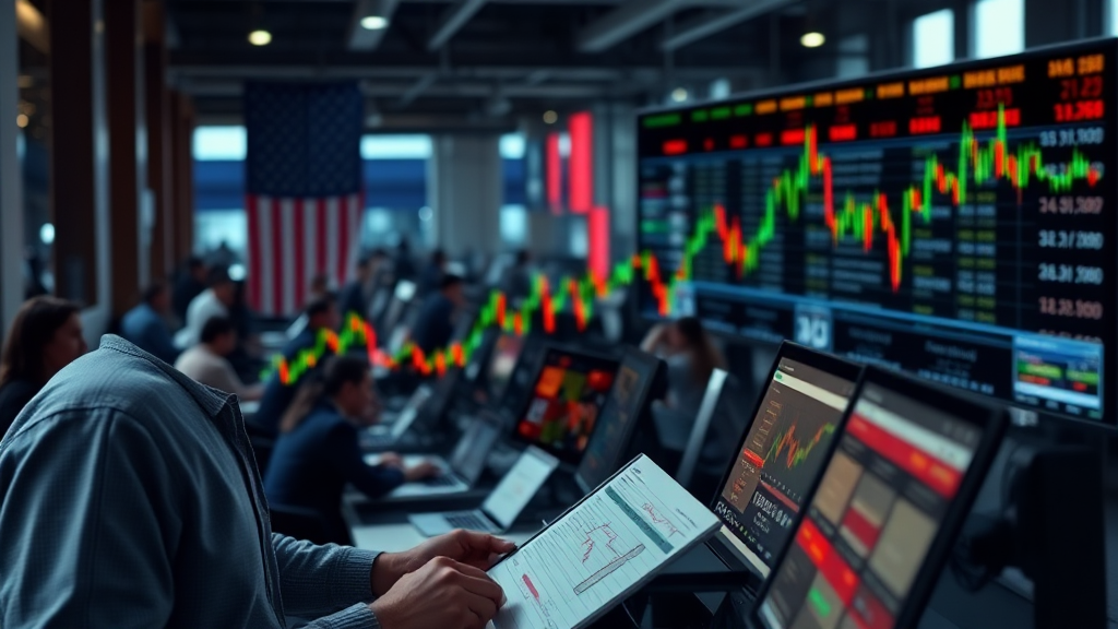 미국 1월 고용보고서 분석 (realistic 스타일)