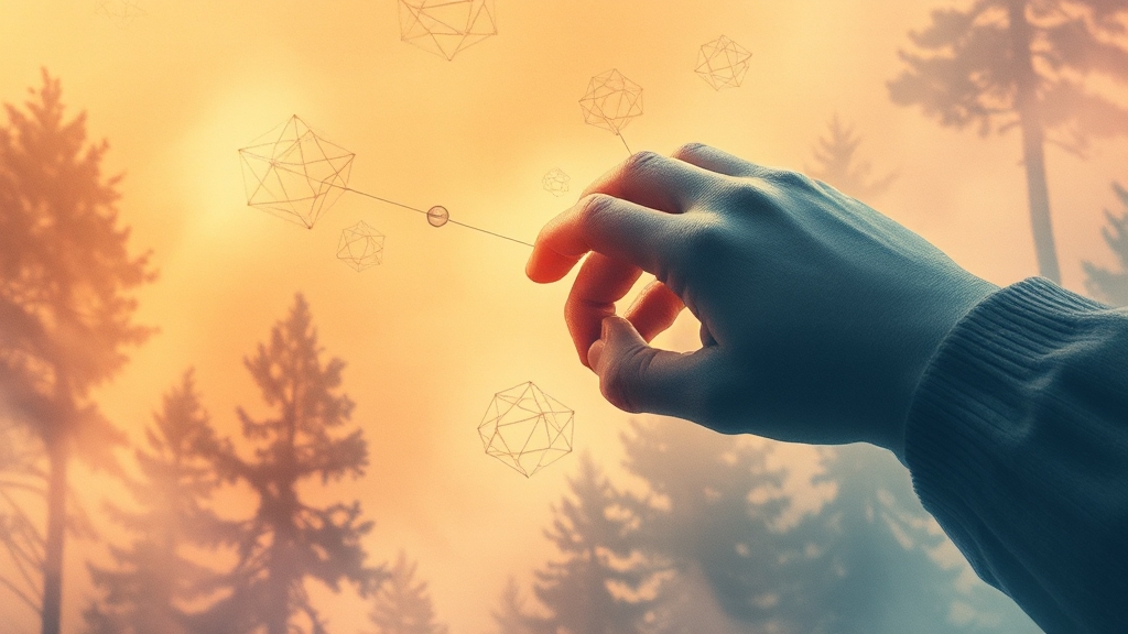 블랙록의 AI 인프라 투자 전략 (watercolor 스타일)