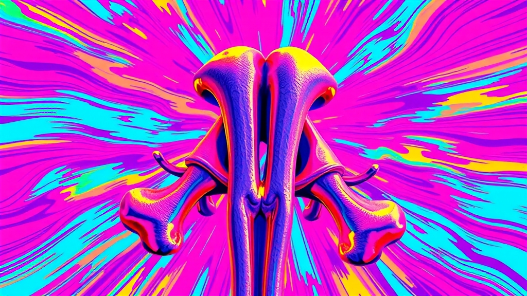 호관원 주요 성분 & 효능 (popart 스타일)