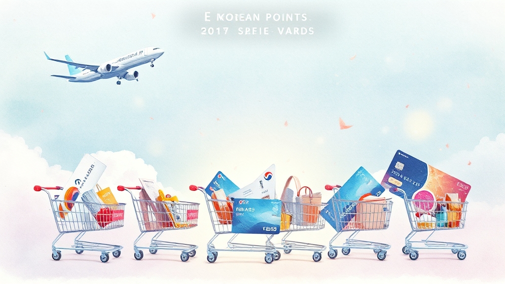 마일리지 적립 & 활용법 (watercolor 스타일)