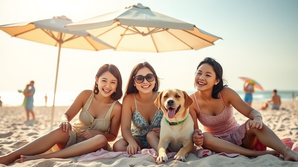 주변 관광 명소 및 맛집 (realistic 스타일)