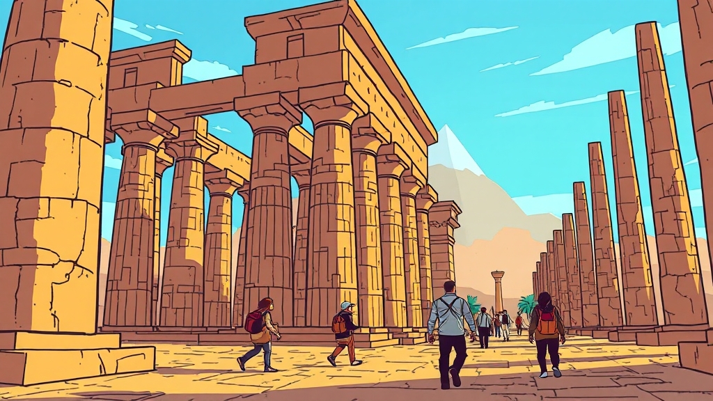 5일차: 룩소르 역사 탐방 (cartoon 스타일)