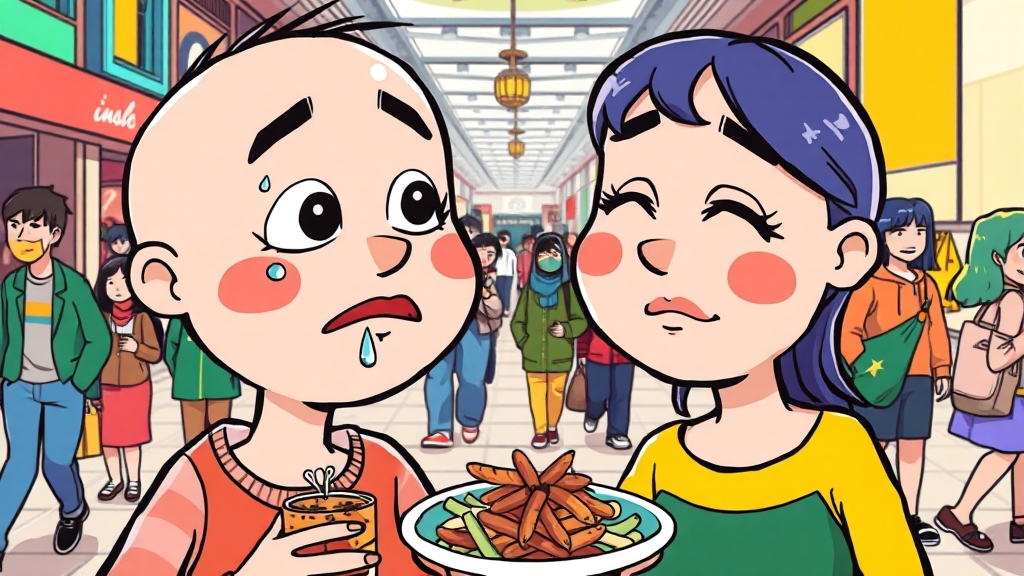 일상 속 입안 염증 예방 관리법 (cartoon 스타일)