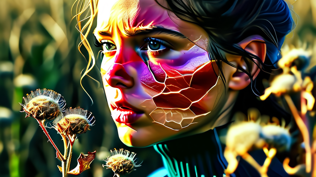 건조함과 트러블, 피부 장벽 무너짐의 비밀 (realistic 스타일)