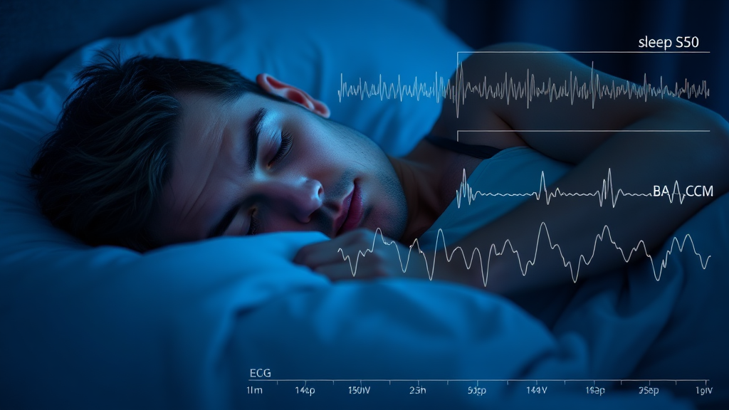 수면다원검사 (realistic 스타일)