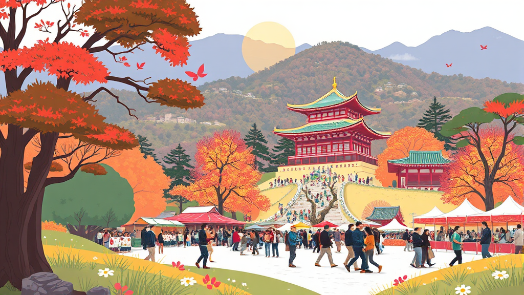 행사 및 축제 정보 (illustration 스타일)