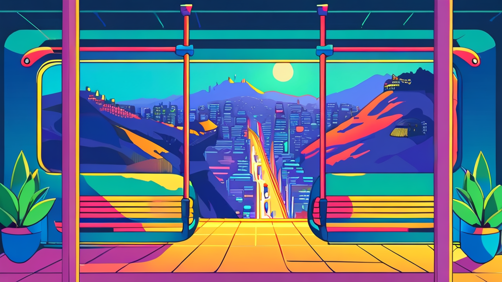 남산 케이블카 탑승 시 유의사항 및 팁 (cartoon 스타일)