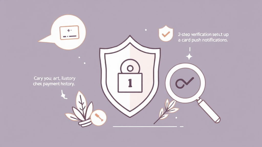 개인정보 보호 체크리스트 (illustration 스타일)