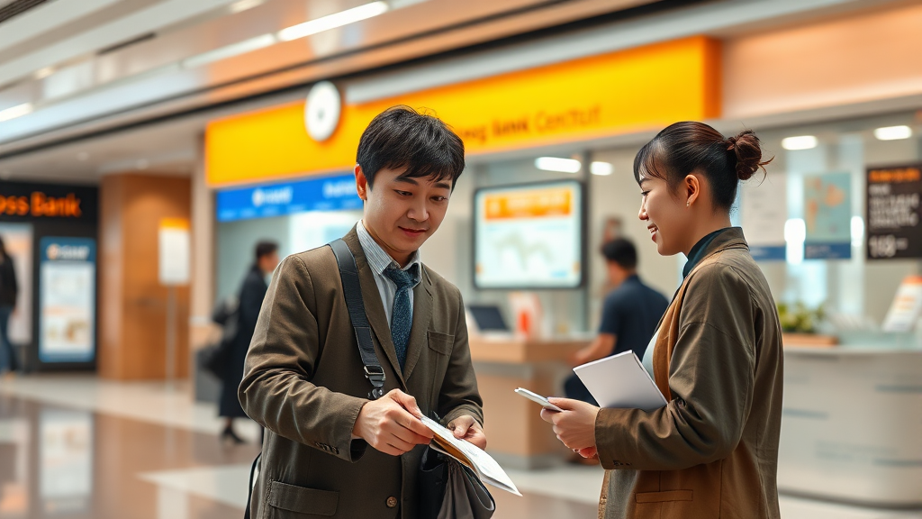 금융 사고 발생 시 토스뱅크 고객센터 신고 절차 (realistic 스타일)