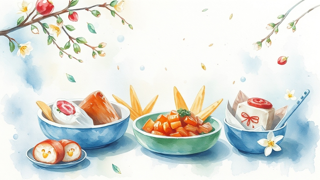 백종원 브랜드별 특별 할인 (watercolor 스타일)