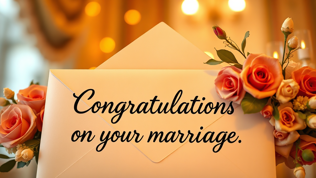 기본은 ‘축결혼’ 문구 사용 (realistic 스타일)