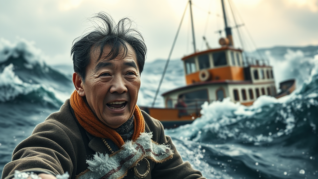 귀국 배경 및 주요 행적 (realistic 스타일)