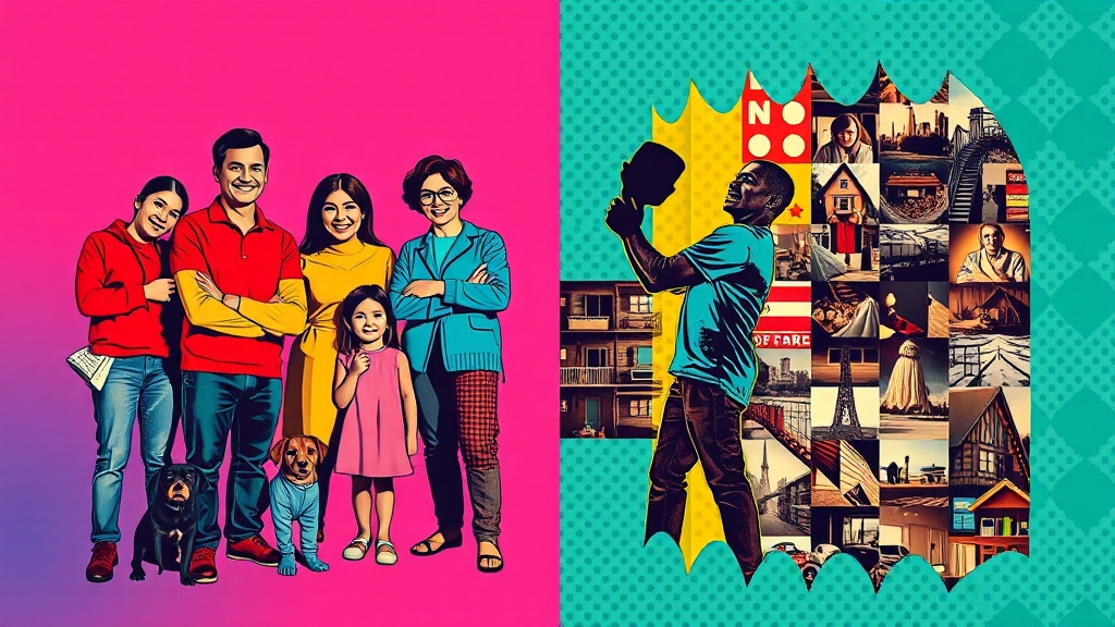생명보험 vs 손해보험: 기본 개념 비교 (popart 스타일)