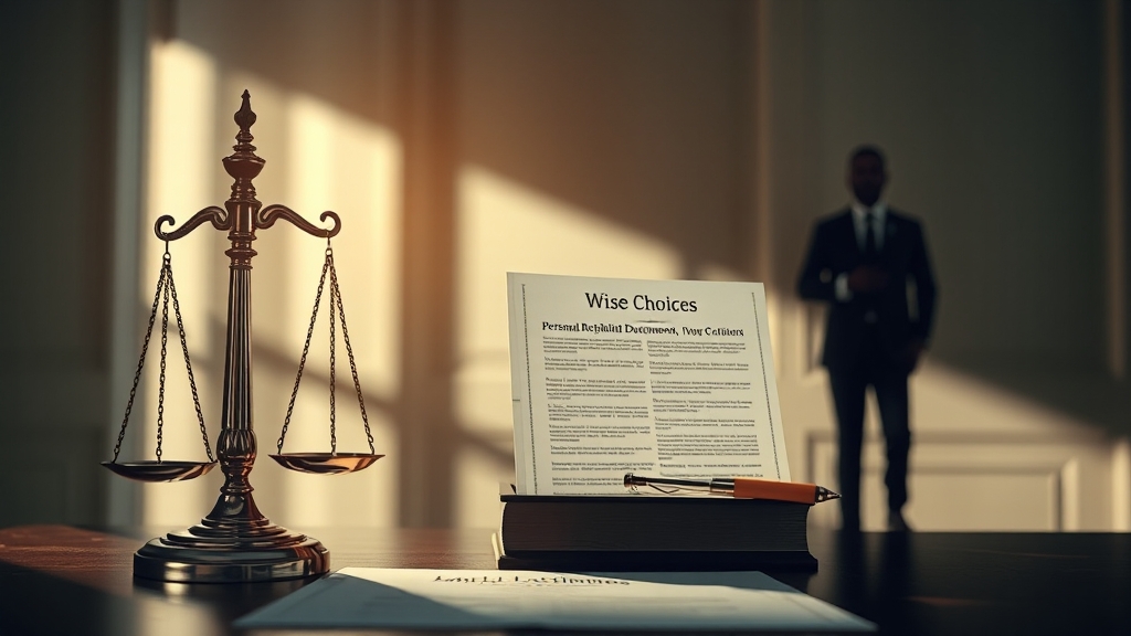 변호사 vs 법무사, 누구를 선택해야 할까요? (realistic 스타일)