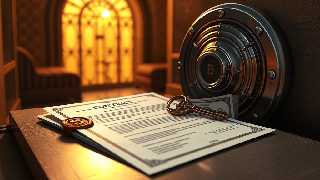 가입 조건, 꼼꼼히 확인하세요! (illustration 스타일)