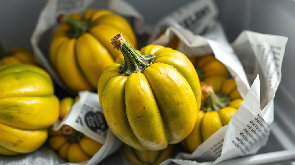 오래도록 신선하게: 만감류 보관 꿀팁 (realistic 스타일)