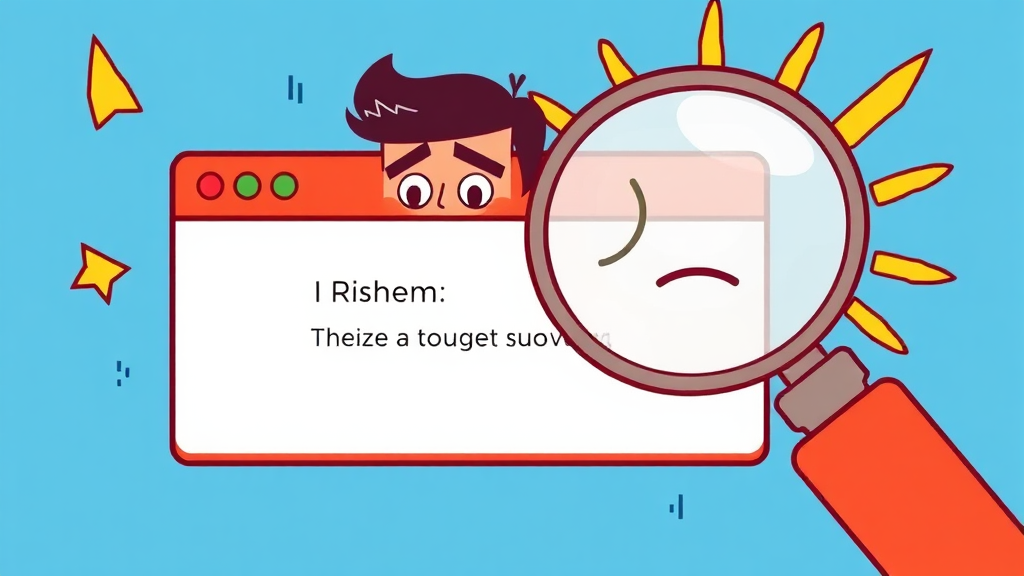 오류 코드별 증상 & 진단 (illustration 스타일)