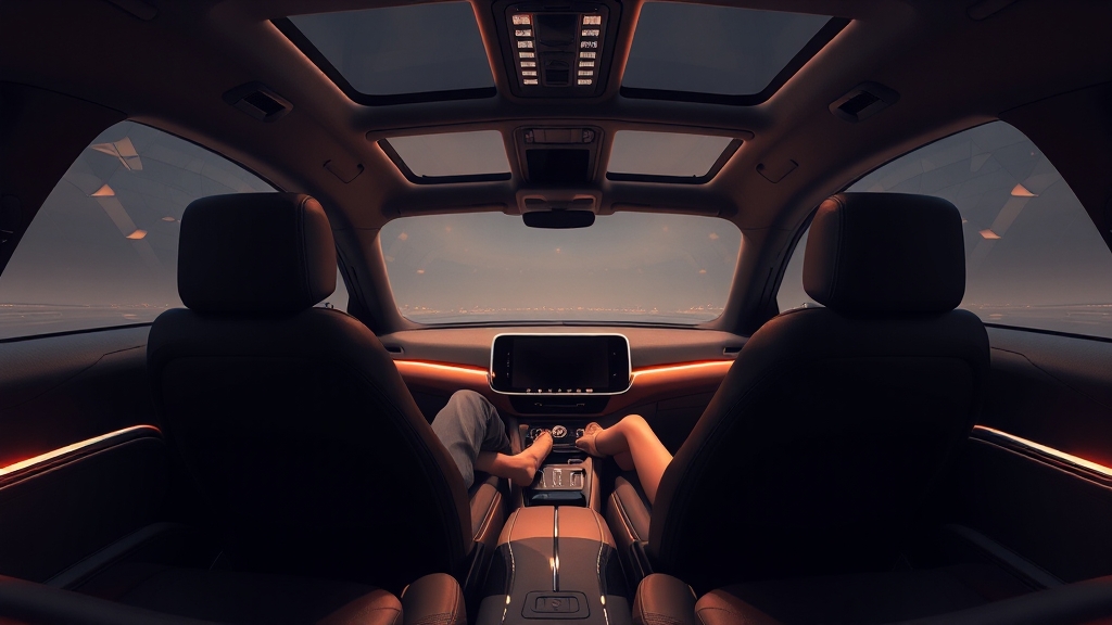 BYD 씰: 실내 공간 & 편의 기능 (illustration 스타일)