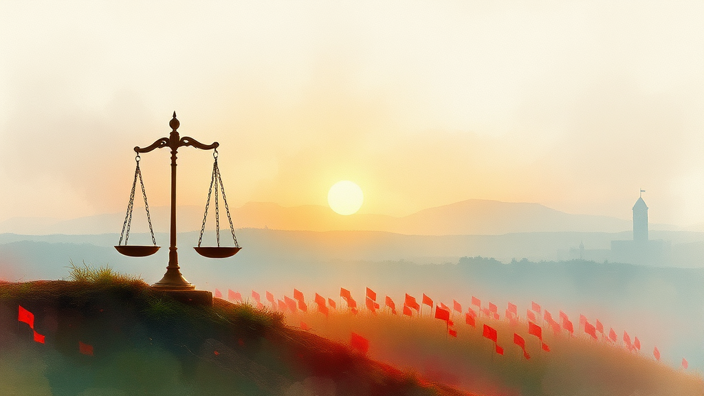 정치권 소식과 정책 변화 (watercolor 스타일)