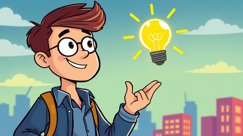 창업 자금 확보 방법 (cartoon 스타일)