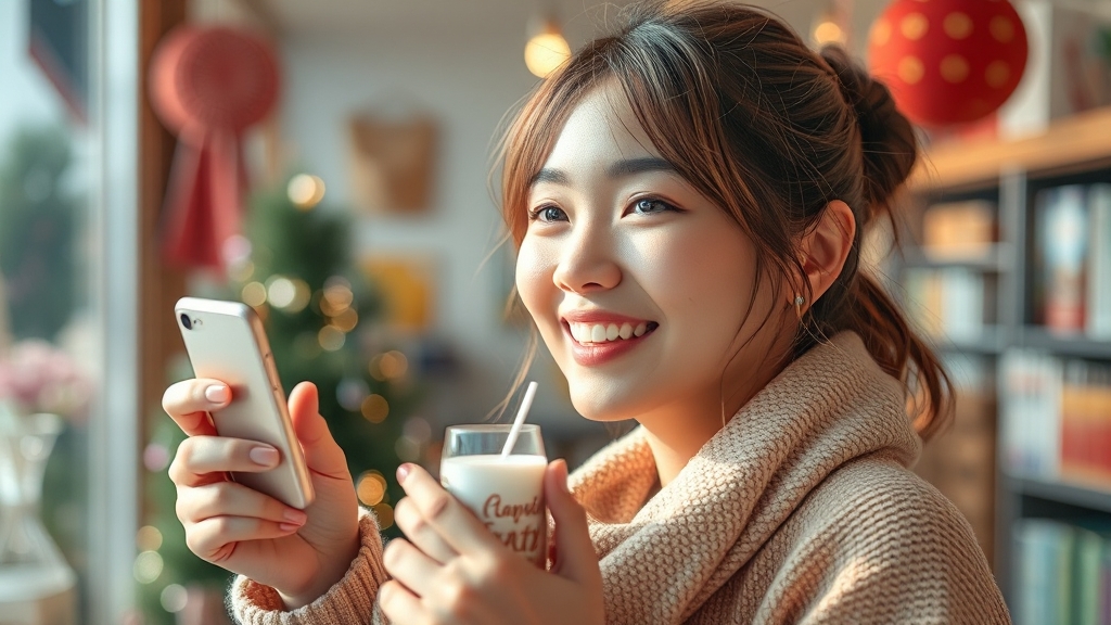 디지털 온누리상품권 사용법 (realistic 스타일)