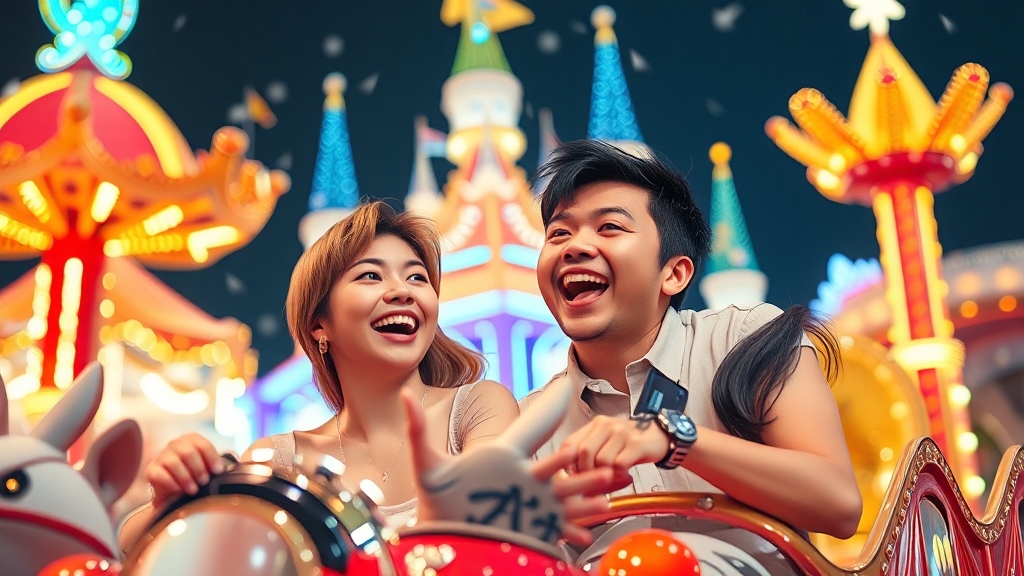 11월 롯데월드 할인 총정리 (realistic 스타일)