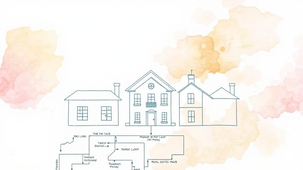 2026년 부동산 세금 총정리: 취득부터 양도까지 절세 전략 9 부동산 세금, 똑똑하게 관리하는 방법 (watercolor 스타일)