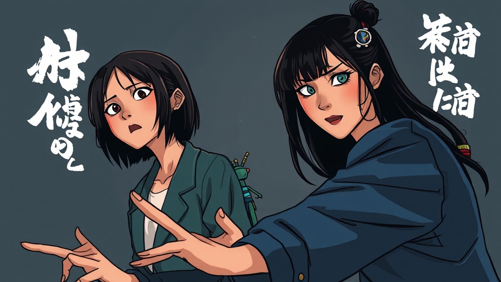 ‘사마귀’ 숨겨진 의미와 해석 (cartoon 스타일)