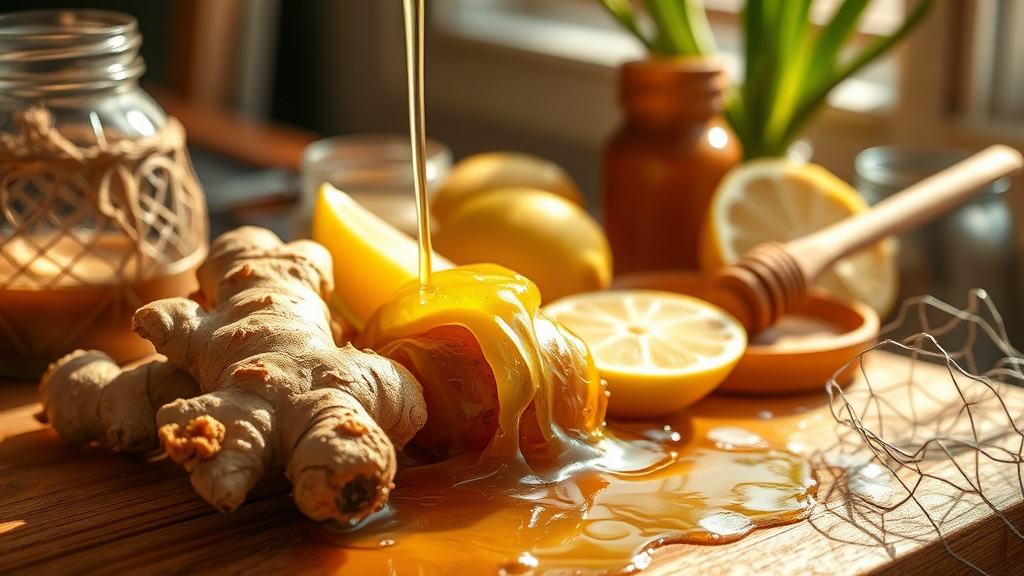 생강, 어떻게 손질해야 할까? (realistic 스타일)