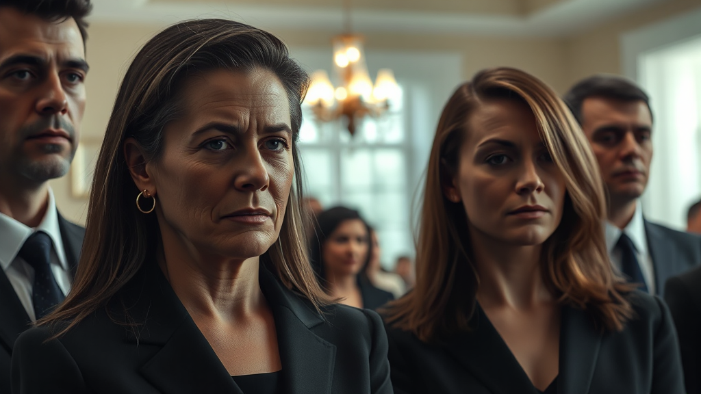 장례식장, 어떤 옷을 입어야 할까요? (realistic 스타일)