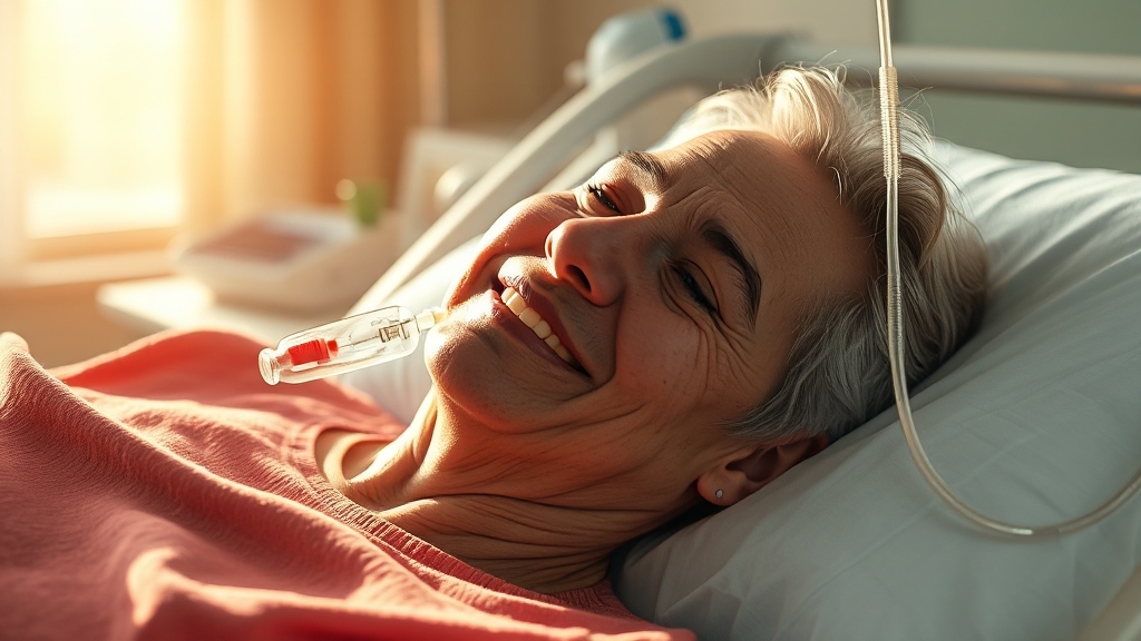 영양 수액, 왜 중요할까요? (realistic 스타일)