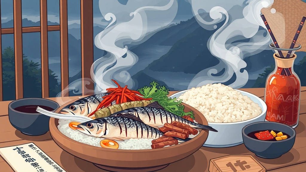 알토란 레시피 핵심 재료 (illustration 스타일)