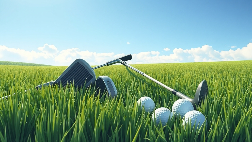 골프란 무엇일까요? (illustration 스타일)