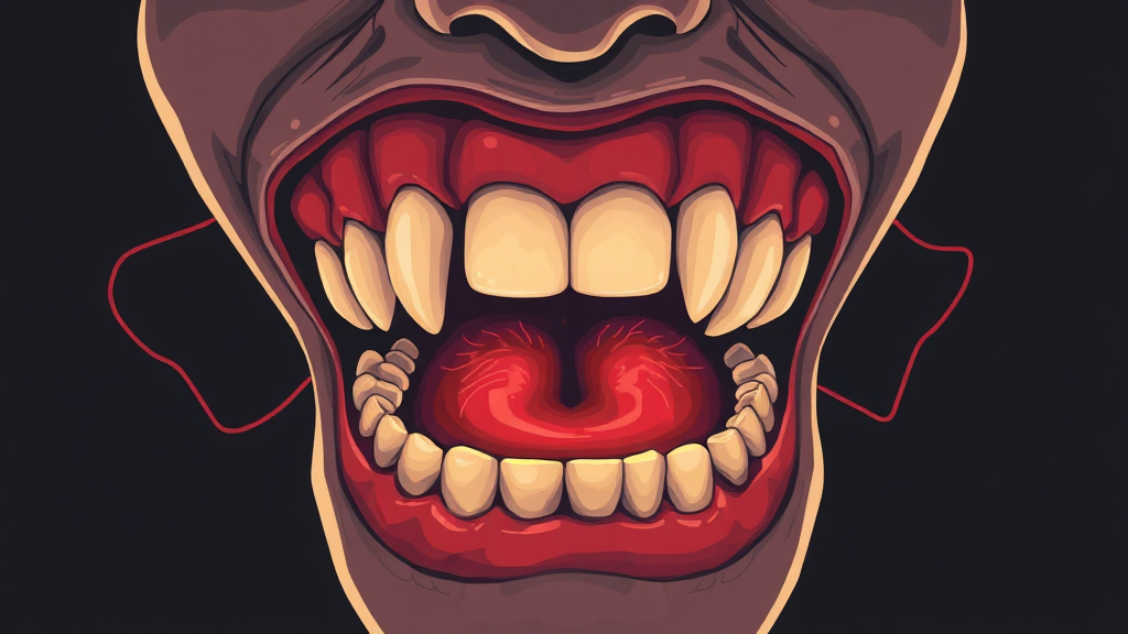 치아 건강, 전신 건강과 연결? (illustration 스타일)