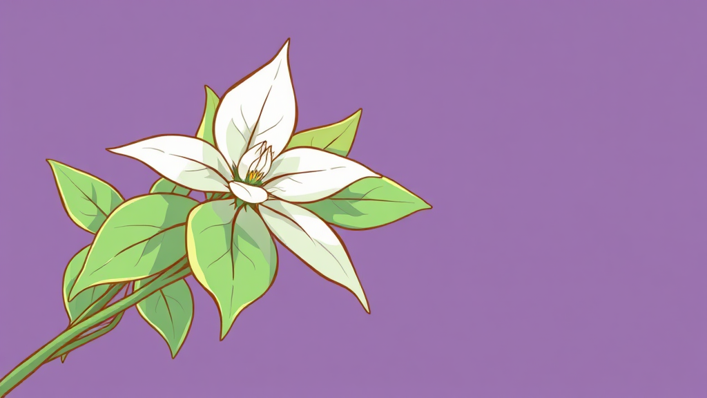 삼백초 추출물이란? (cartoon 스타일)